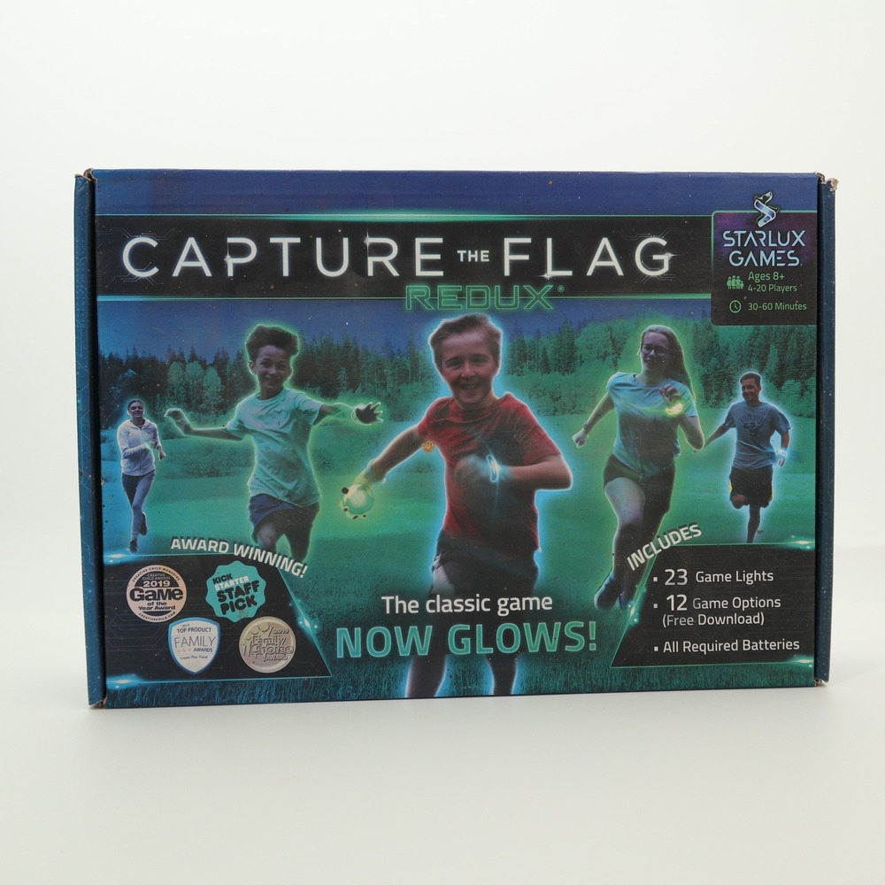 Starlux Games Capture The Flag Redux Glow in the Dark Family Outdoor Game
